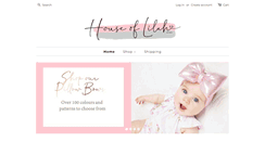 Desktop Screenshot of houseoflilah.com