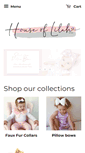 Mobile Screenshot of houseoflilah.com